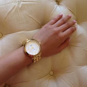 La Mer Collections Gold Watch
