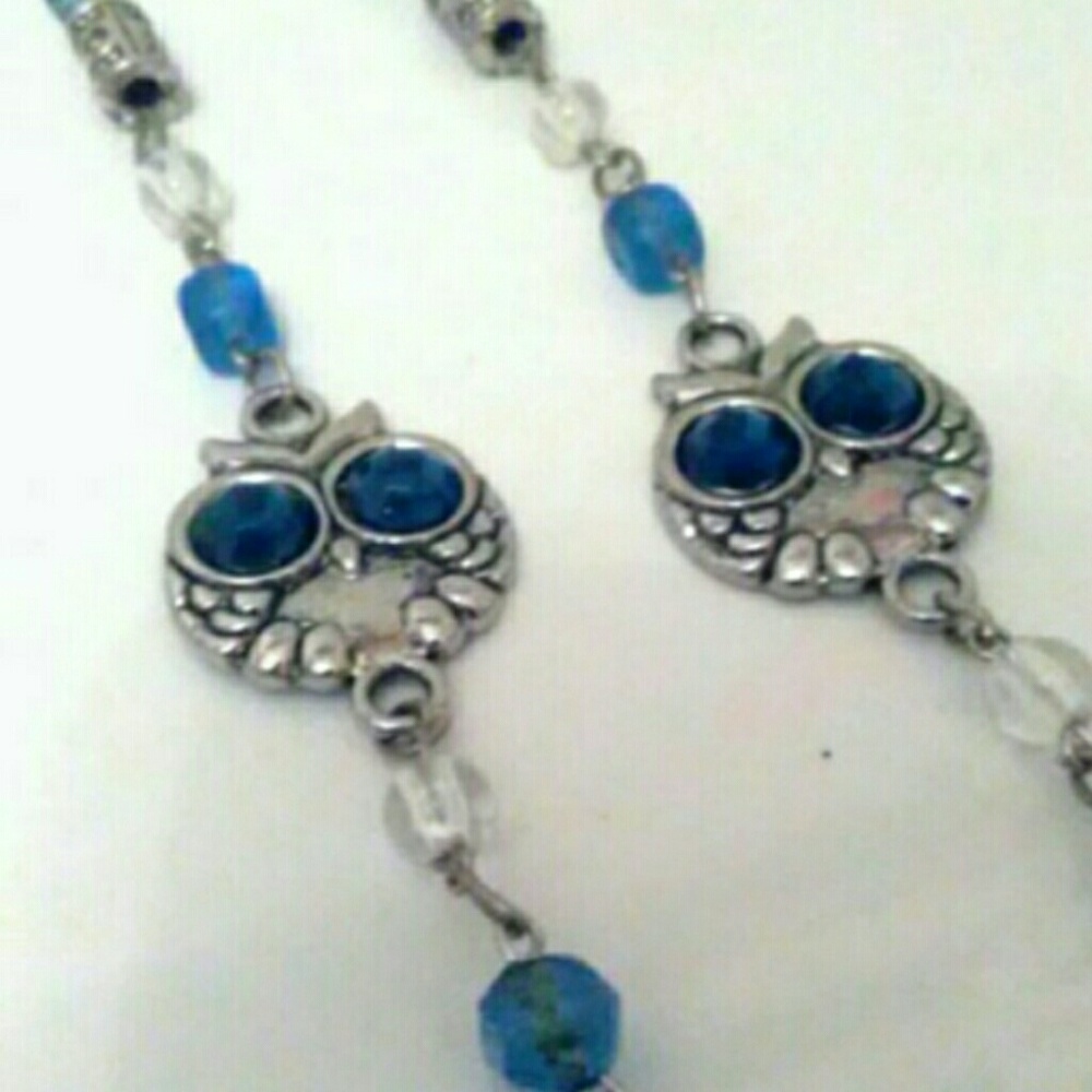 Handmade owl earrings