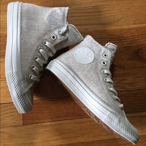New women's converse hi top waterproof sneakers.