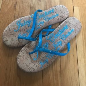 NWOT Juicy Couture flip flops