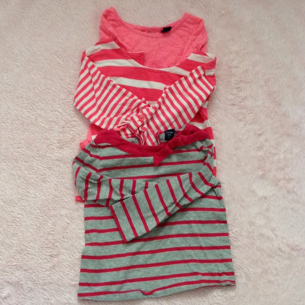 GAP LONG SLEEVE TSHIRTS