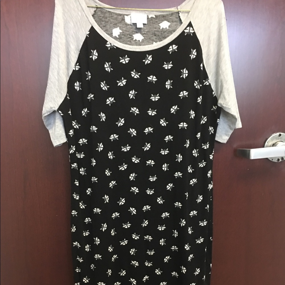 Lularoe Julia Raccoons xl
