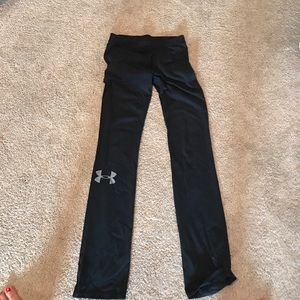 UA straight leg yoga pants
