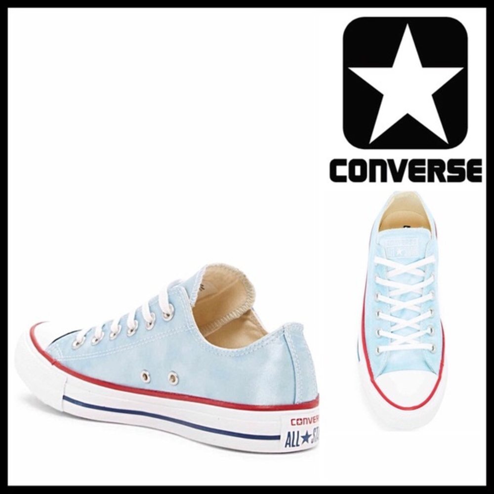 CONVERSE SNEAKERS SATEEN SHEEN LO OX OXFORDS - Picture 3 of 8