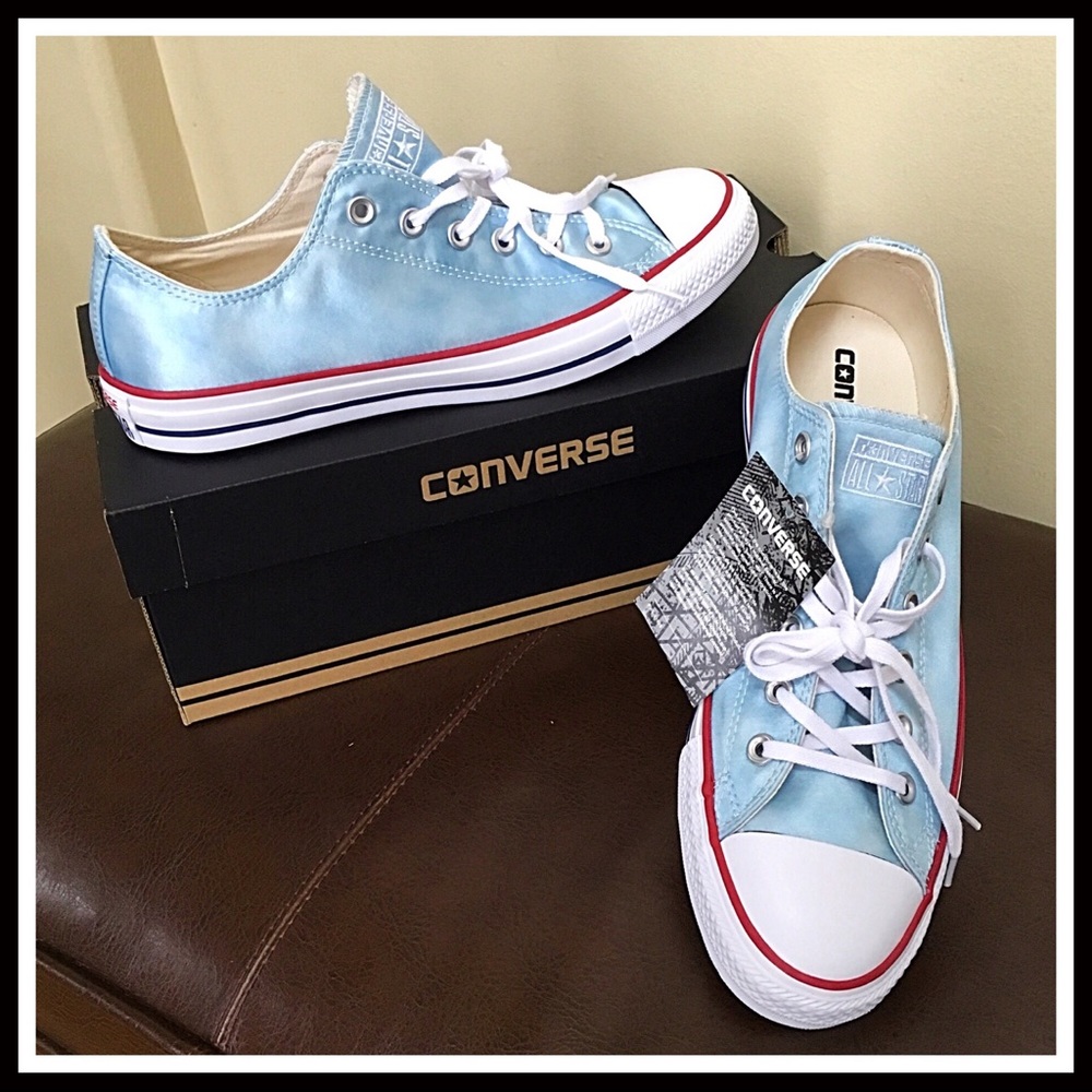CONVERSE SNEAKERS SATEEN SHEEN LO OX OXFORDS - Picture 4 of 8