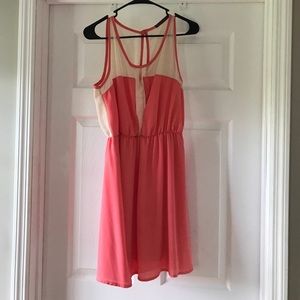 Pink/Coral Dress