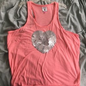 Pink Sequined Tank from VS Pink