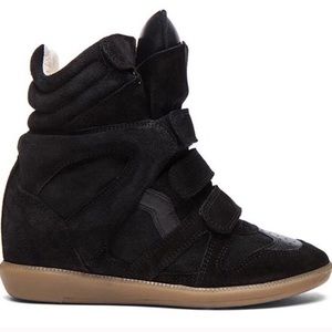 Authentic Isabel Marant wedge Beckett sneakers