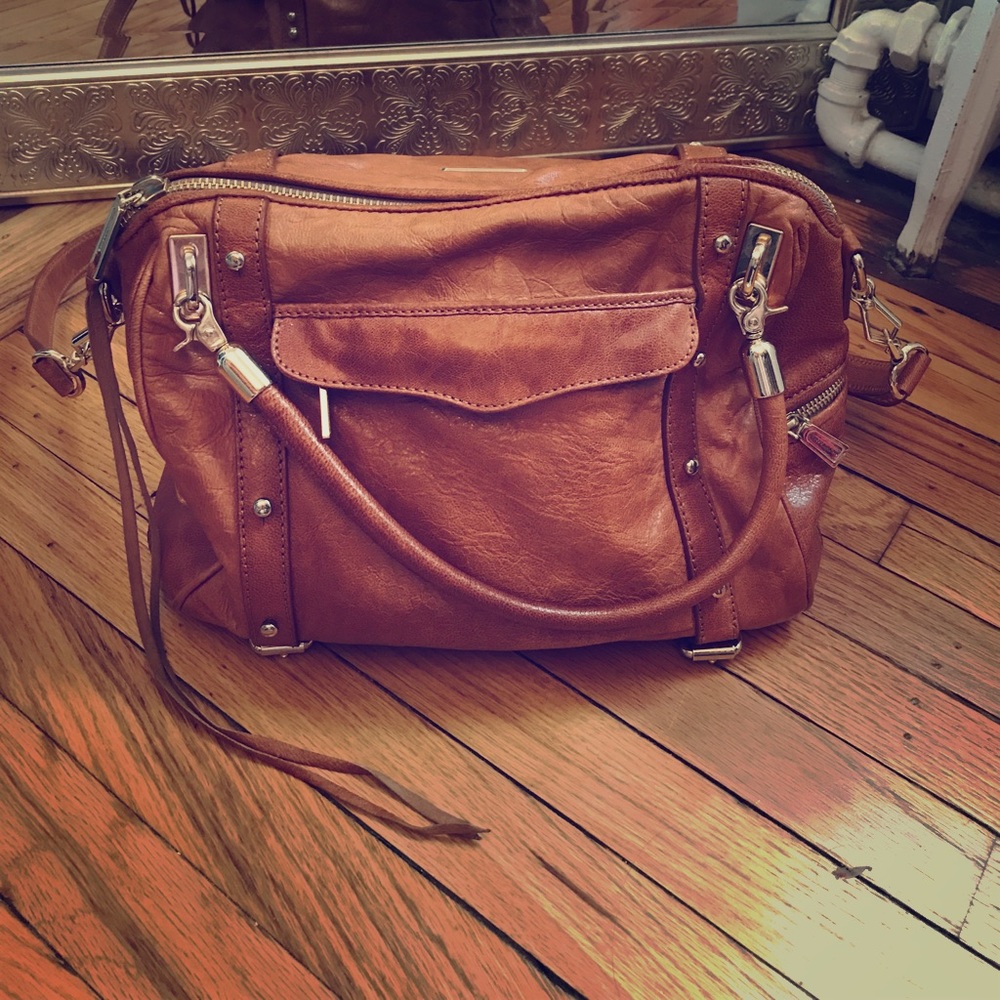 Rebecca Minkoff Cupid Satchel, Tan/Camel