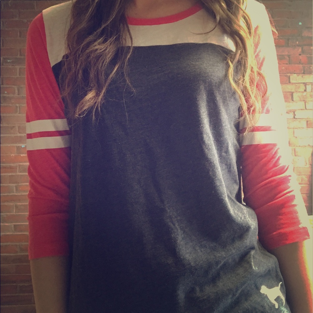 Victoria's Secret PINK Baseball Tee