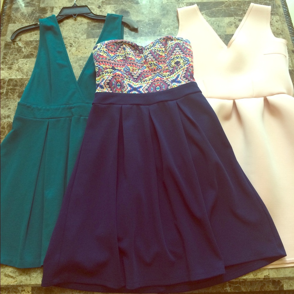 3 summer dresses