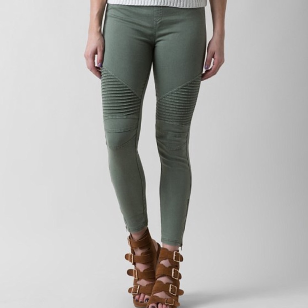 Moto Olive Jeggings size m