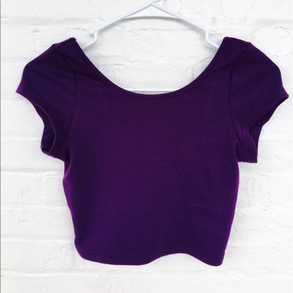 dark purple tops