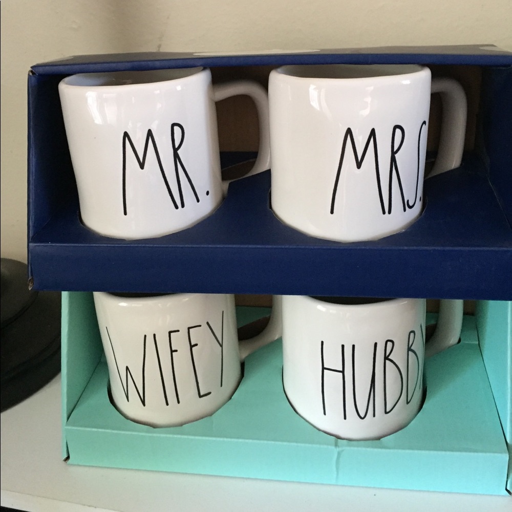 Rae Dunn Mr &Mrs, Wifey & Hubby Bundle Gift Pack