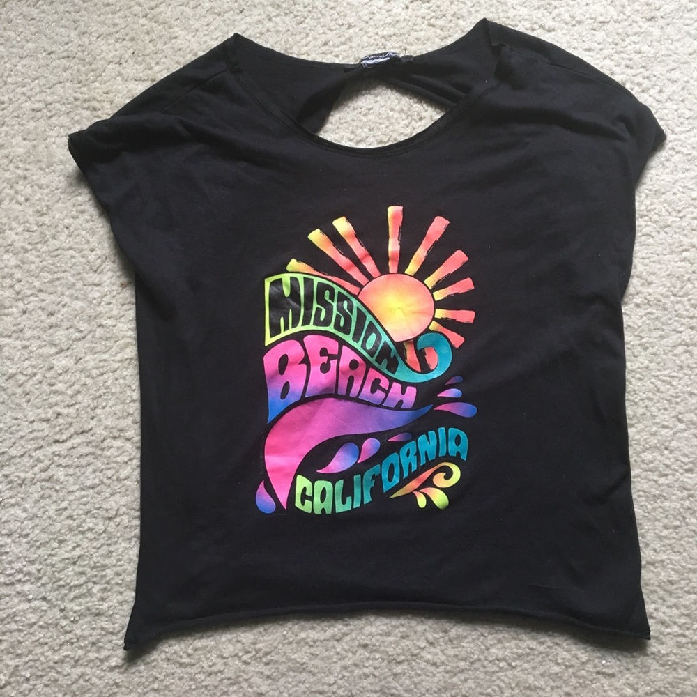 Mission Beach California Tee