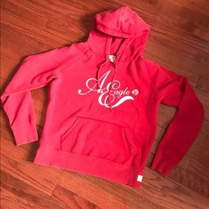 Red American Eagle sweatshirt