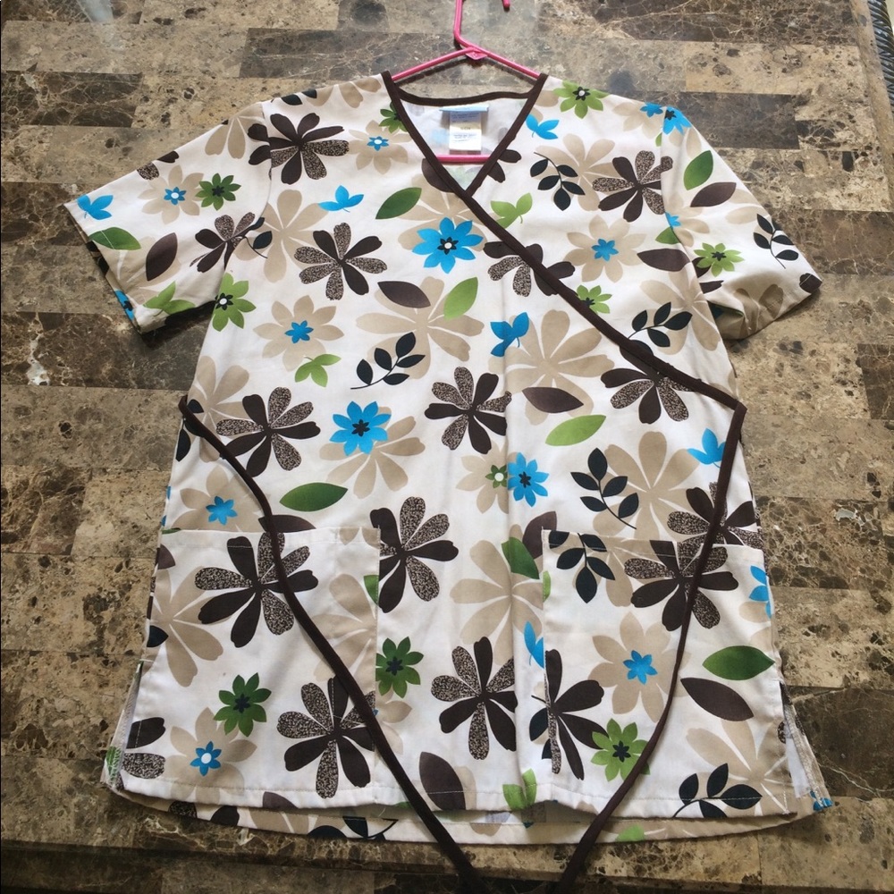 Scrub top only