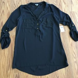 NWT Womens Chiffon Fashion top