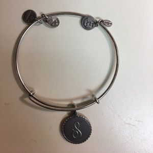 Alex and Ani S Initial Bangle