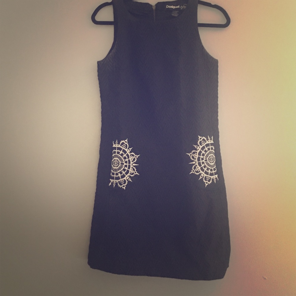 Black Christian Lacroix for Desigual dress