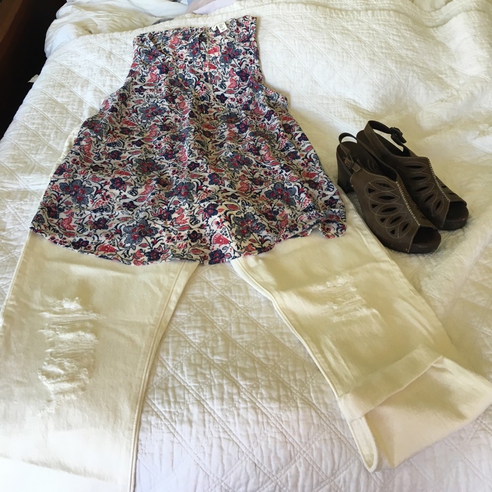 Floral blouse