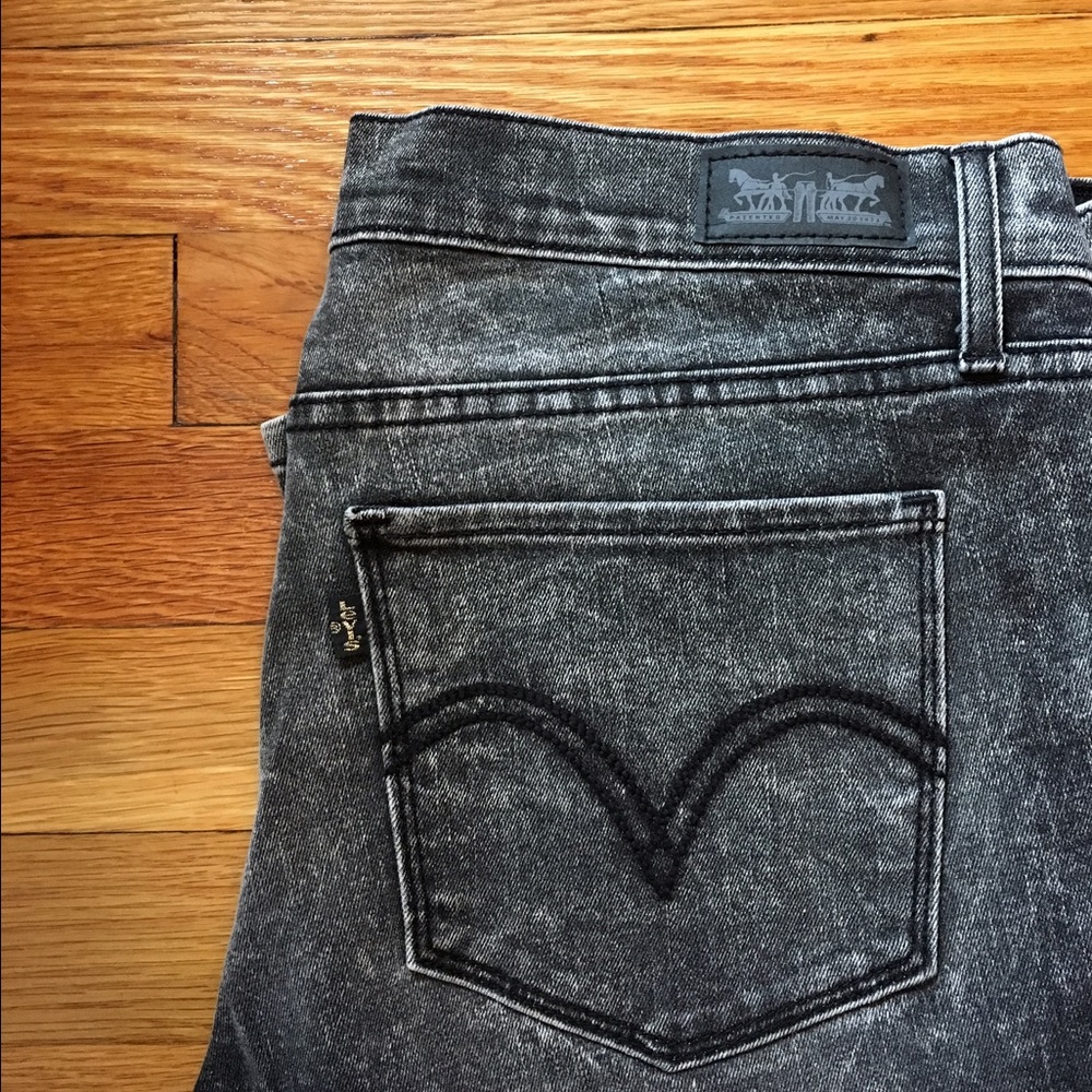 LEVI acid wash skinny jeans