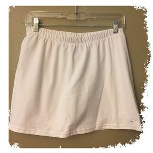 Nike white skorts/tennis skirt medium