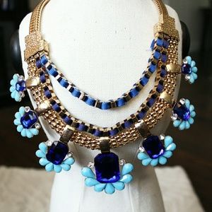 Blue royalty necklace