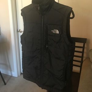 Black "Red Blaze" Northface vest