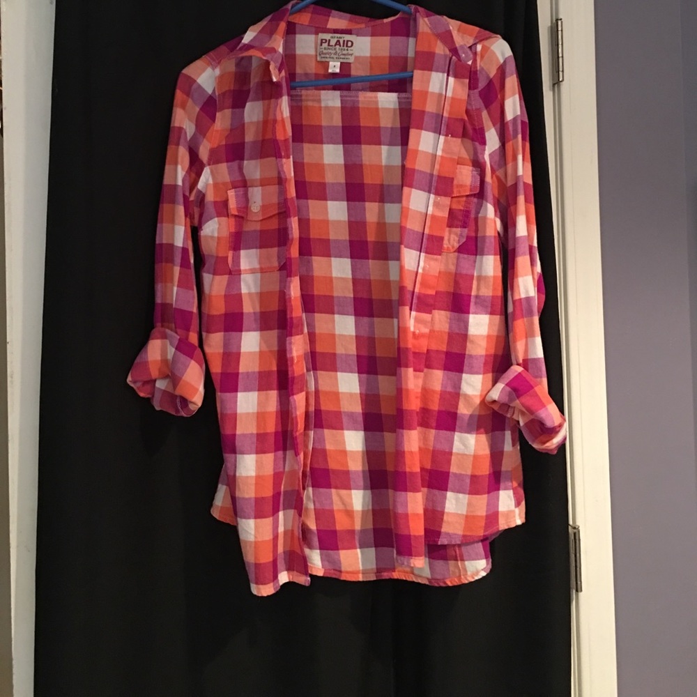 Button Up Over Shirt