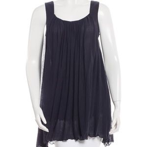 Etro Navy Blue Sleeveless Top