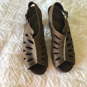 Dansko summer sling backs