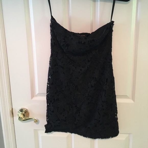 Black strapless dress - Picture 1 of 3