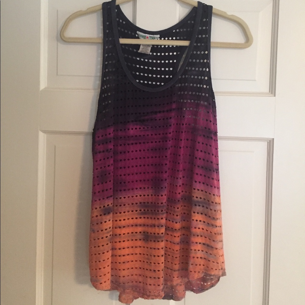 Hardtail racerback tie dye tank