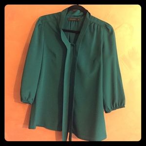 THE LIMITED- Forest Dress up Blouse