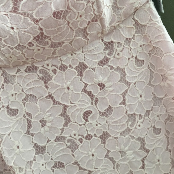 Pink floral eyelet dress - Picture 3 of 3