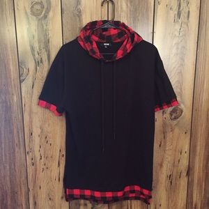 Short Sleeve Hooded Tee
