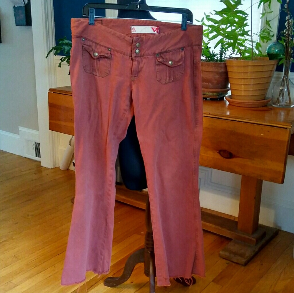 Rusted orange vintage Guess Jeans