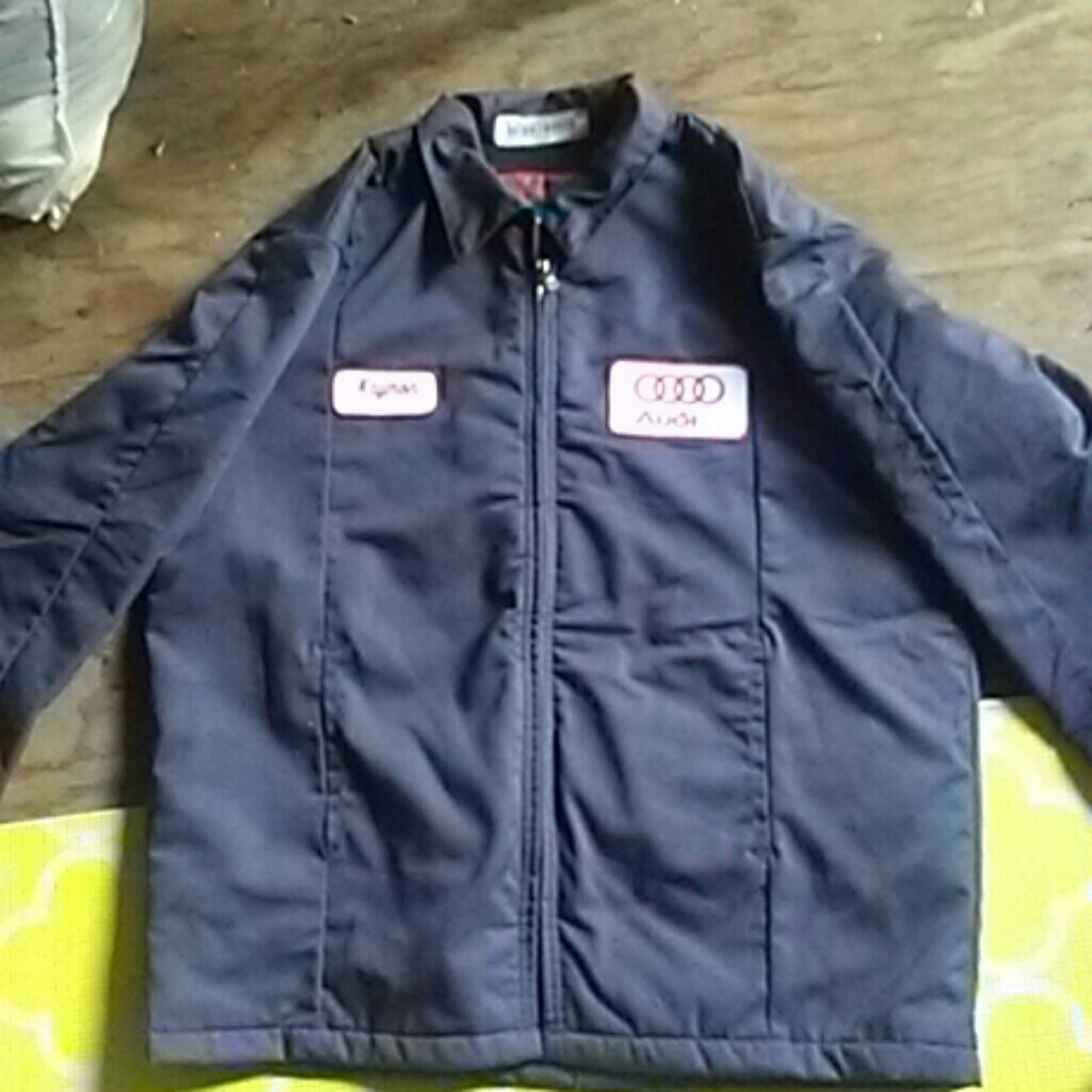 Automotive work jacket w/ Audi Insignia