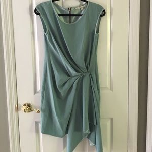 Teal Rachel Roy dress