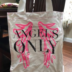 VICTORIA SECRET CANVAS BAG