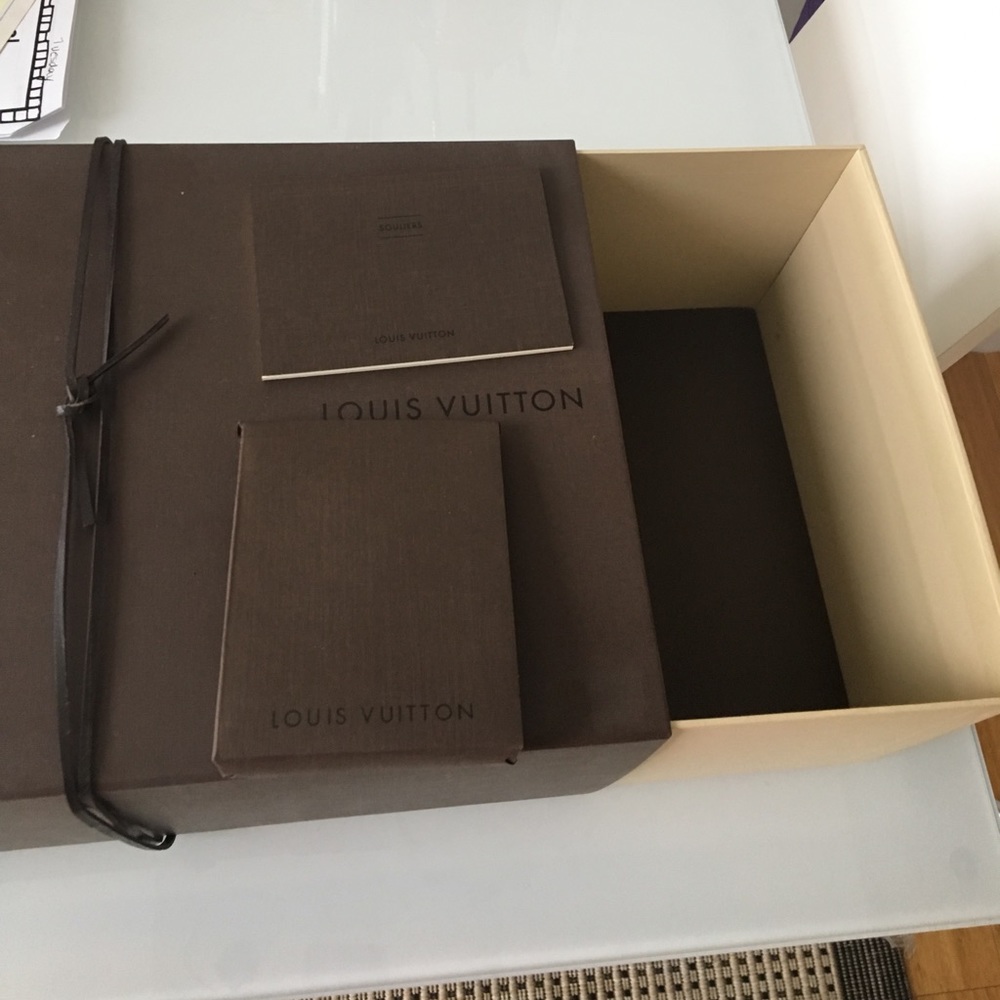 Louis Vuitton shoe box