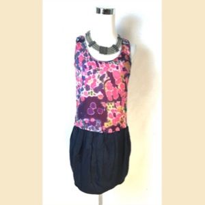 Rachel Roy pink drop Waist dress size Xs