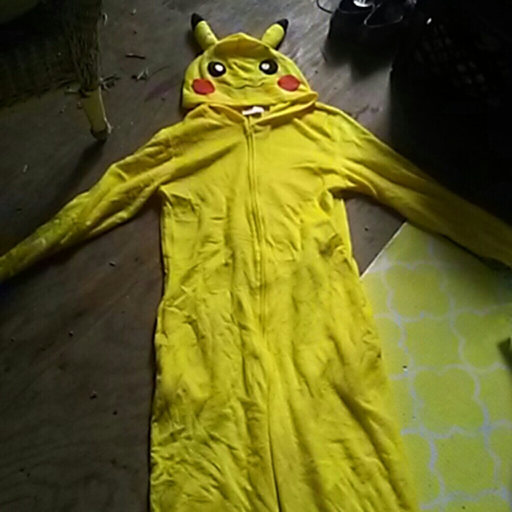 Pikachu zip-up Onesie