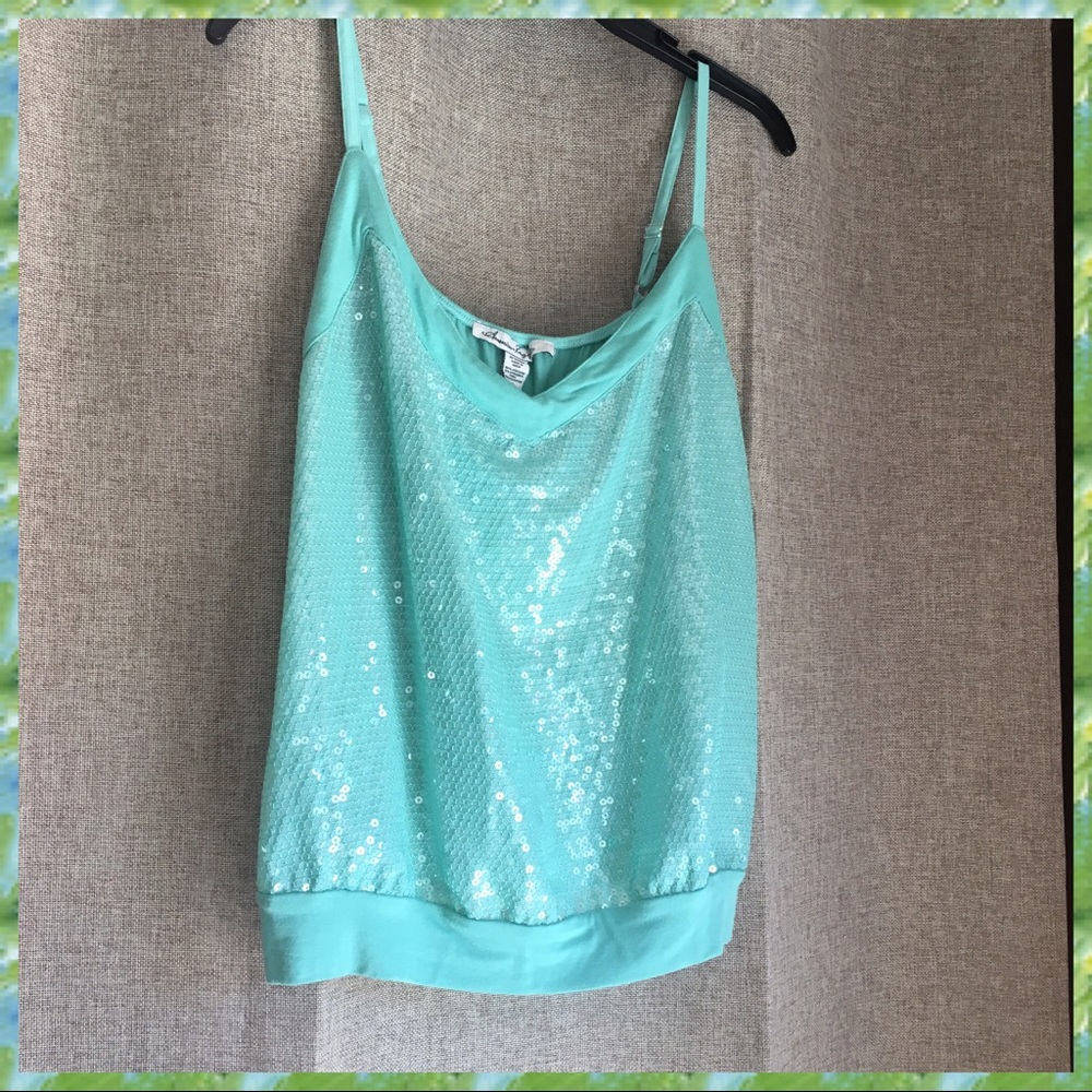 American Rag Sequin Tank Top NWOT