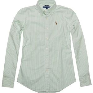 Ralph Lauren Slim Fit Stripe Button Down Shirt