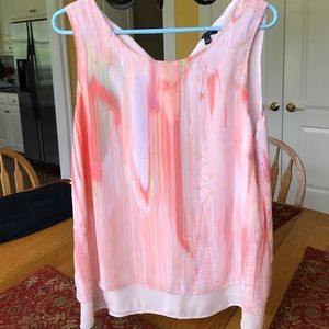 Apt 9 sleeveless top size large