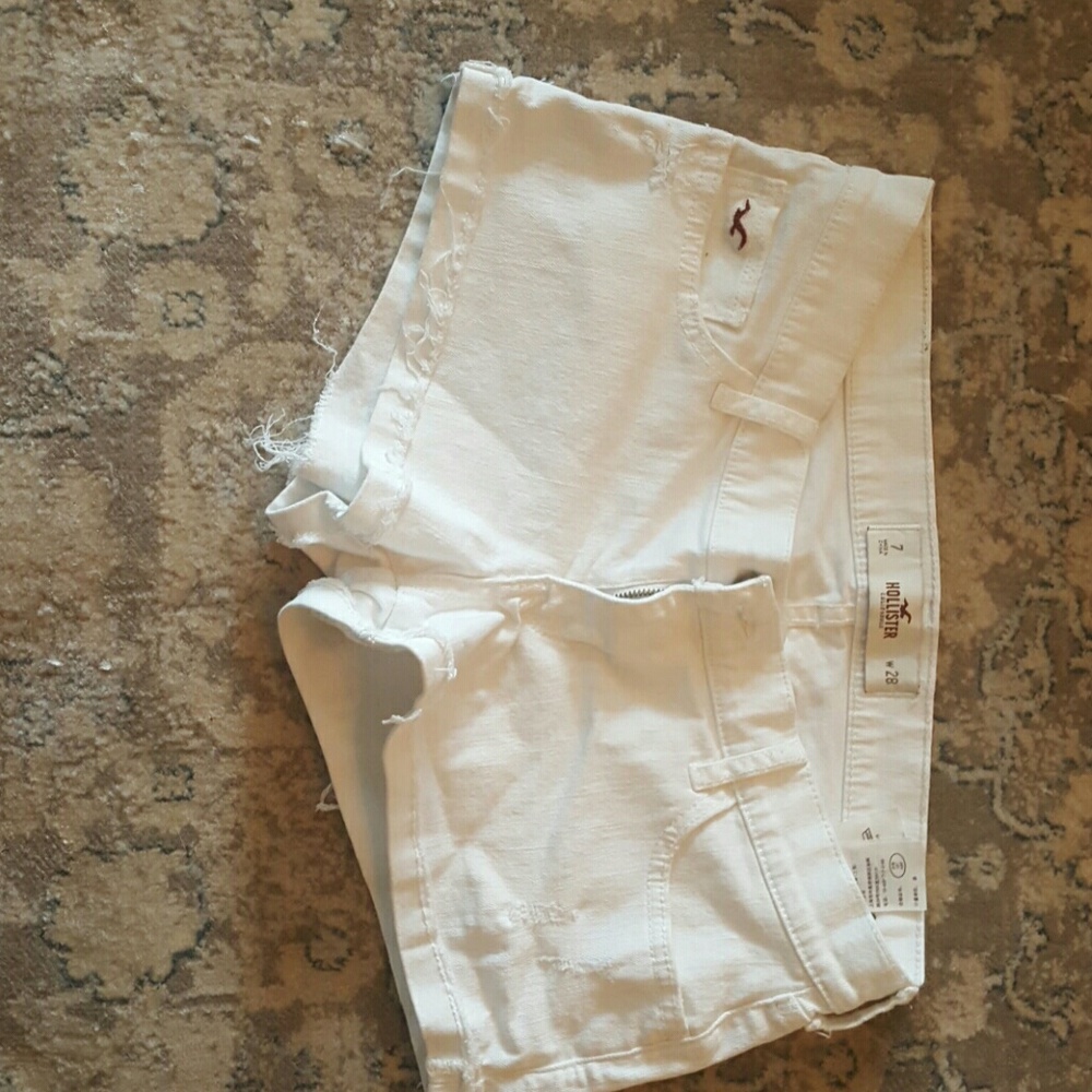 White shorts