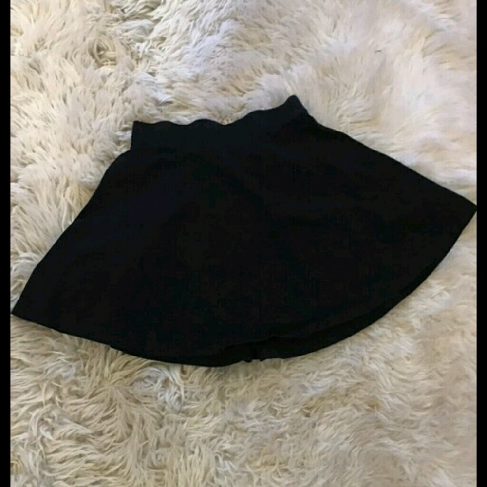 Black Skater Skirt