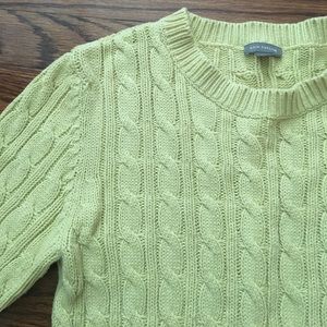 Ann Taylor cable knit sweater